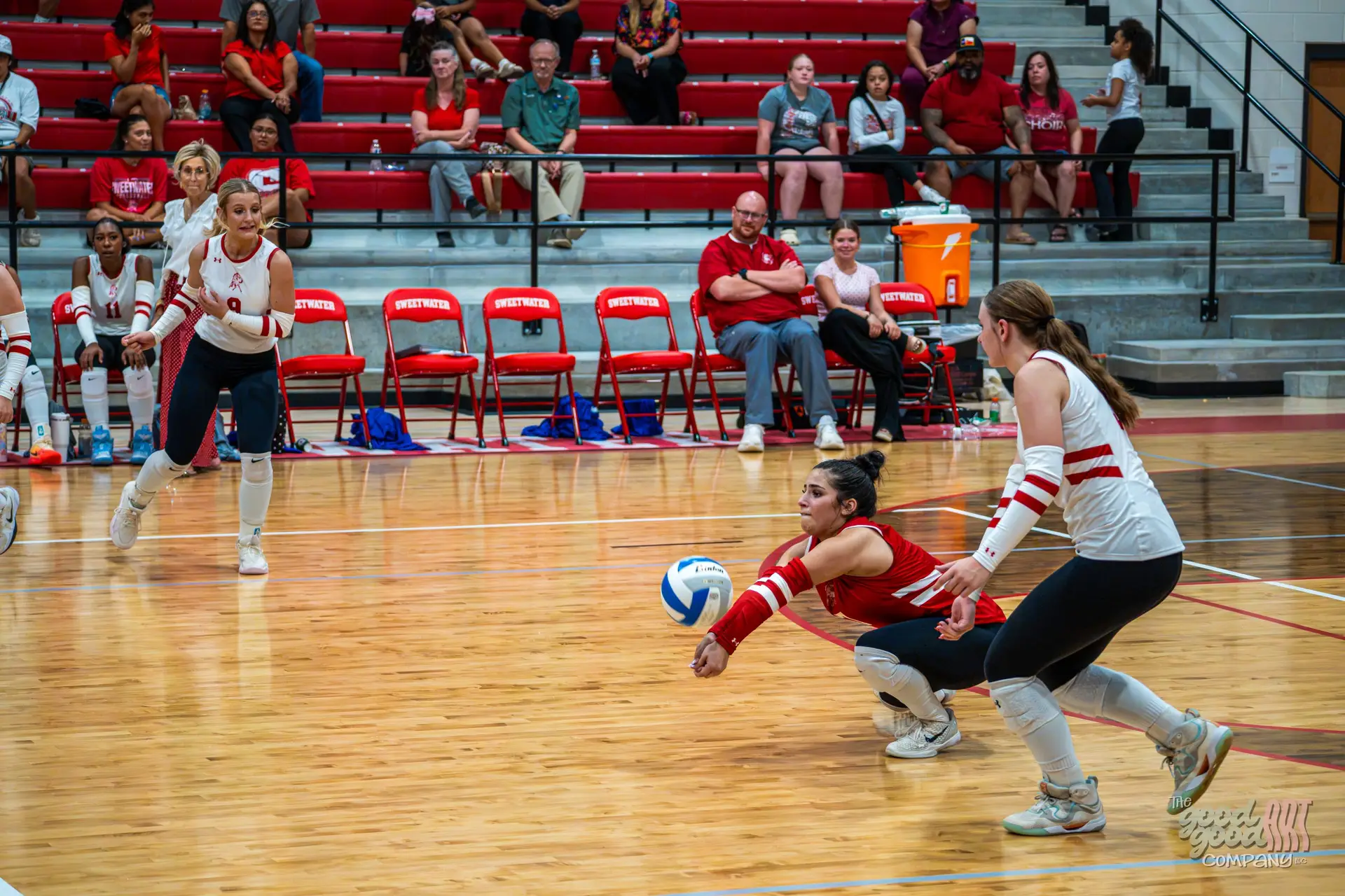 Lady Mustang Volleyball Player